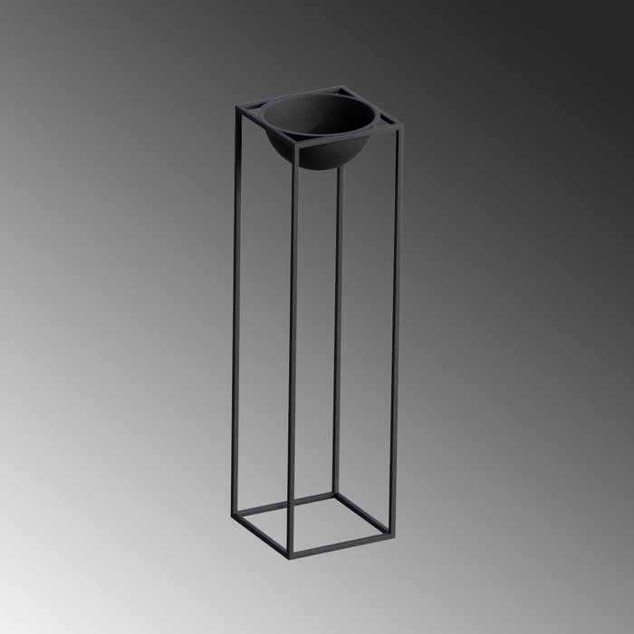 Aberto Design Maceta Decorativa GED-020 Negra